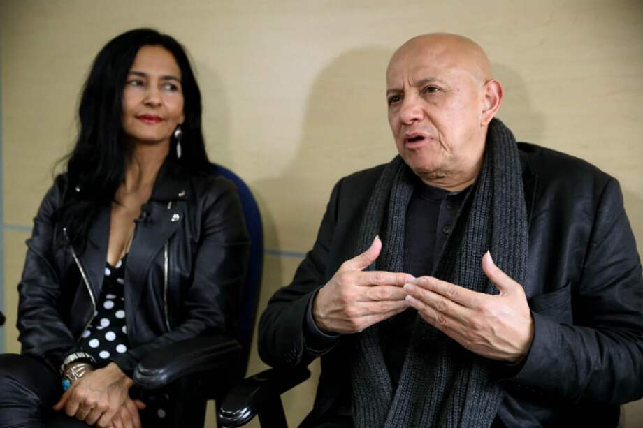 Carlos "Cuco" Rojas y Ana Veydó lideran la propuesta llanera del colectivo Cimarrón. / EFE